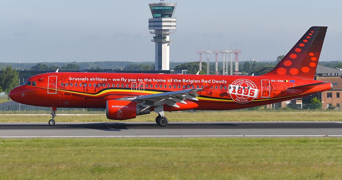 Brussels Airlines Airbus A320 OO-SNA.